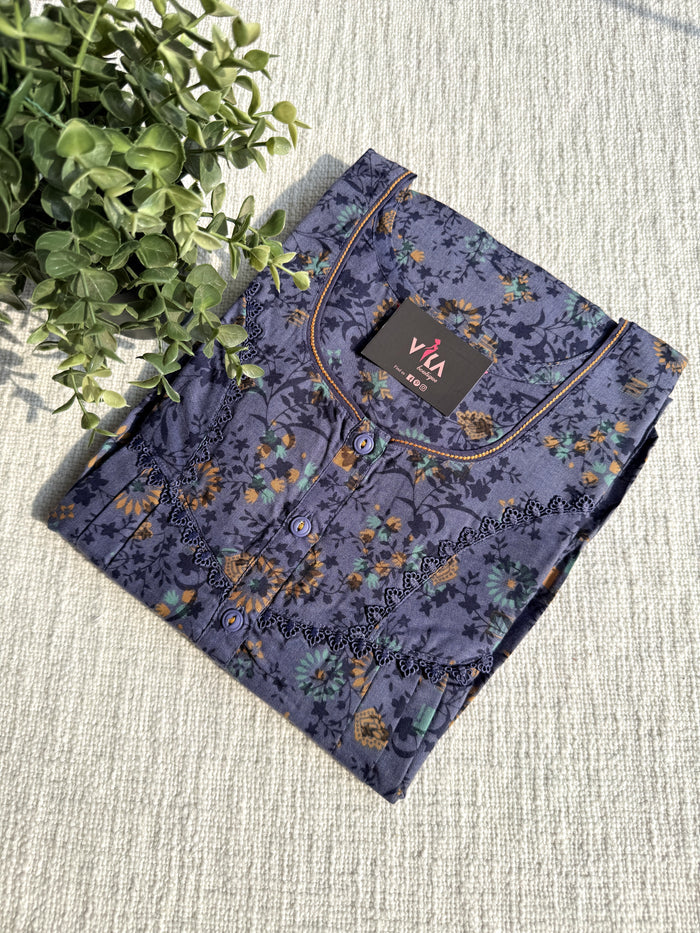3XL size printed PV nighty