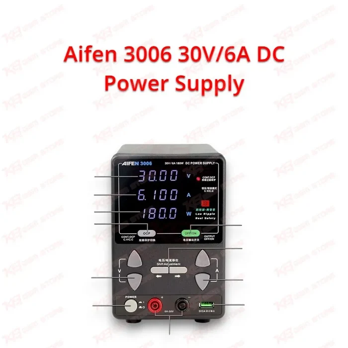 Aifen 3006 30V/6A DC Power Supply