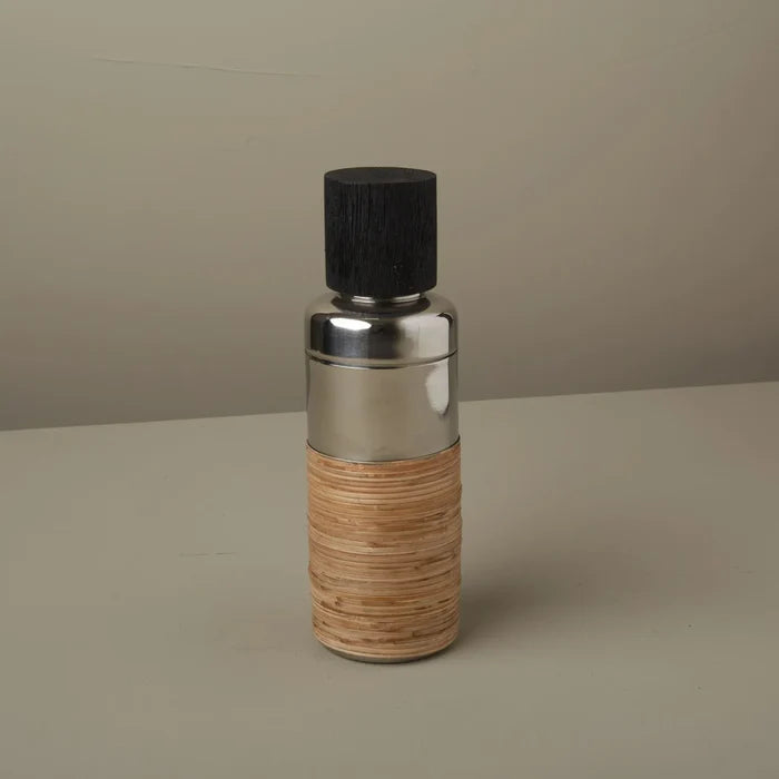 Be Home Arendal Rattan Cocktail Shaker
