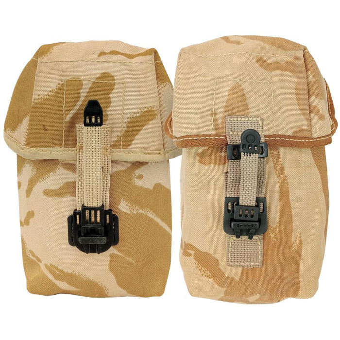 British Desert DPM MOLLE Water Bottle Pouch - British Army Surplus - Utility Pouches