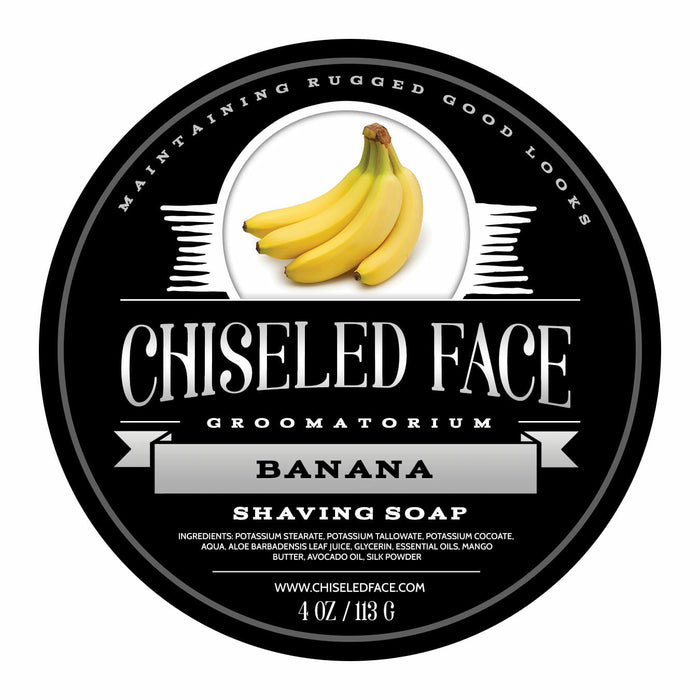 Chiseled Face | Banana Shaving Soap