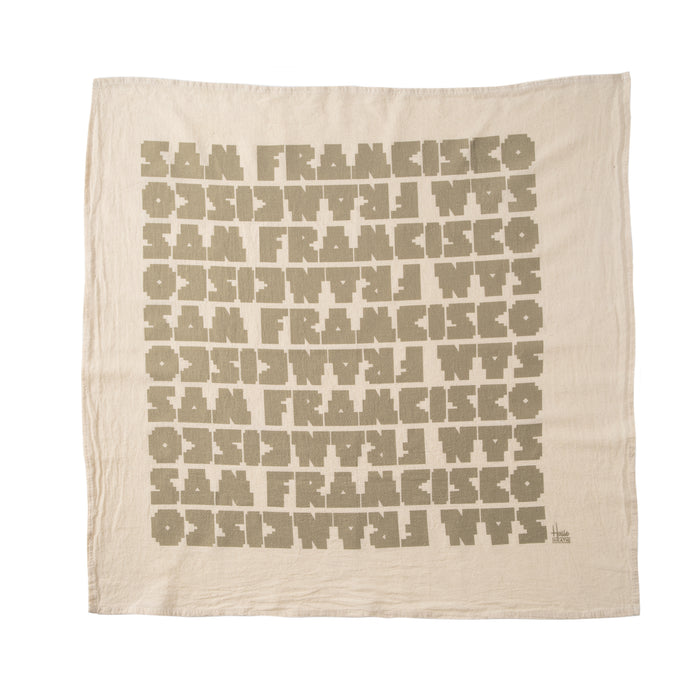 House Industries Cities Towel in San Francisco