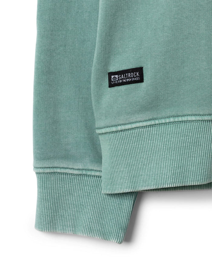 Cold Water Cures Mens Oversized Sweatshirt in Green