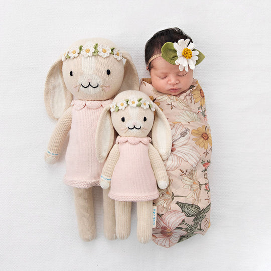 Cuddle + Kind Hannah the Bunny in Blush