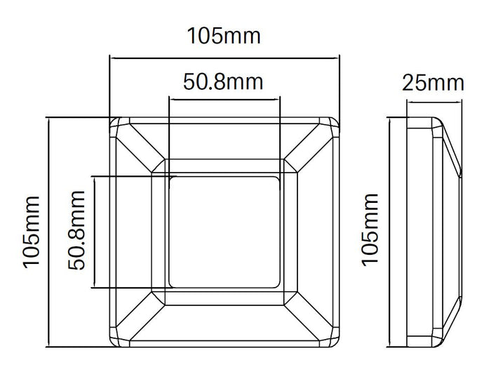 Domical cover for semi frameless pool fence posts - Image 2