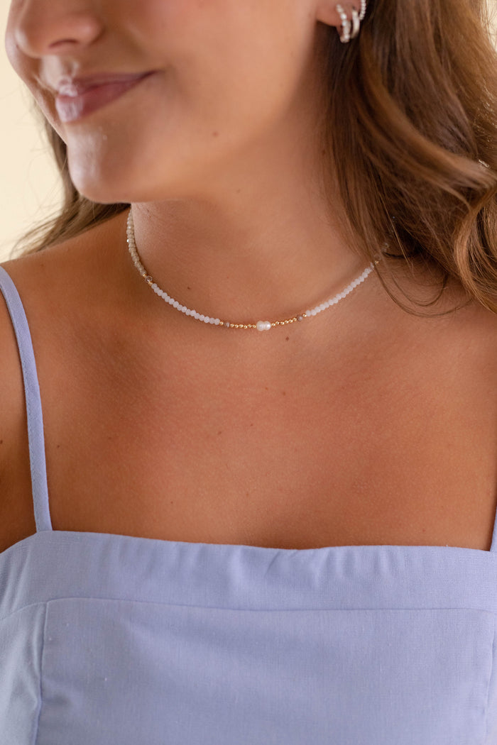 FINAL SALE: So Delighted Beaded Necklace