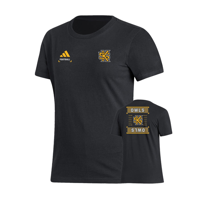 FOOTBALL : Women's Fresh Short Sleeve Tee - Black