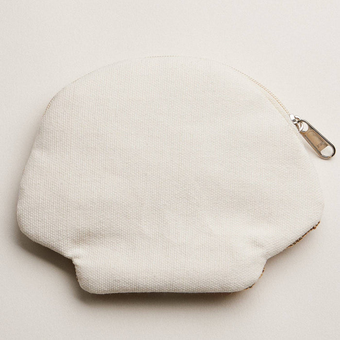 Frem Seashell Beaded Coin Purse with Pearl Accent - Multiple Colors!