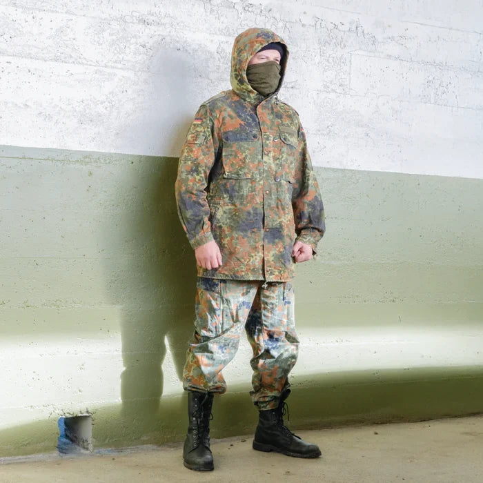German Army Flecktarn Parka - Value Grade - German Army Surplus - Parkas