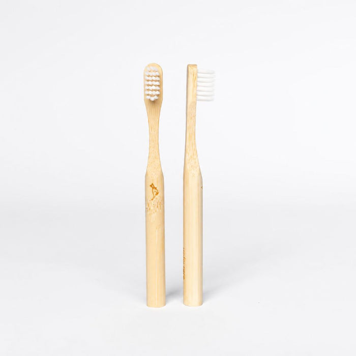 Go-For-Zero-Australia-Bamboo-Kids-Toothbrush-Soft-Kangaroo