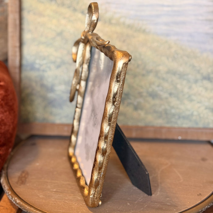 Gold Bow Frame
