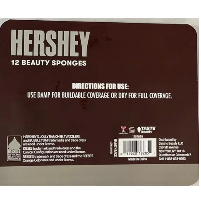 HERSHEY'S Beauty Blender Makeup Sponges 12-Pack - Candy Sponges