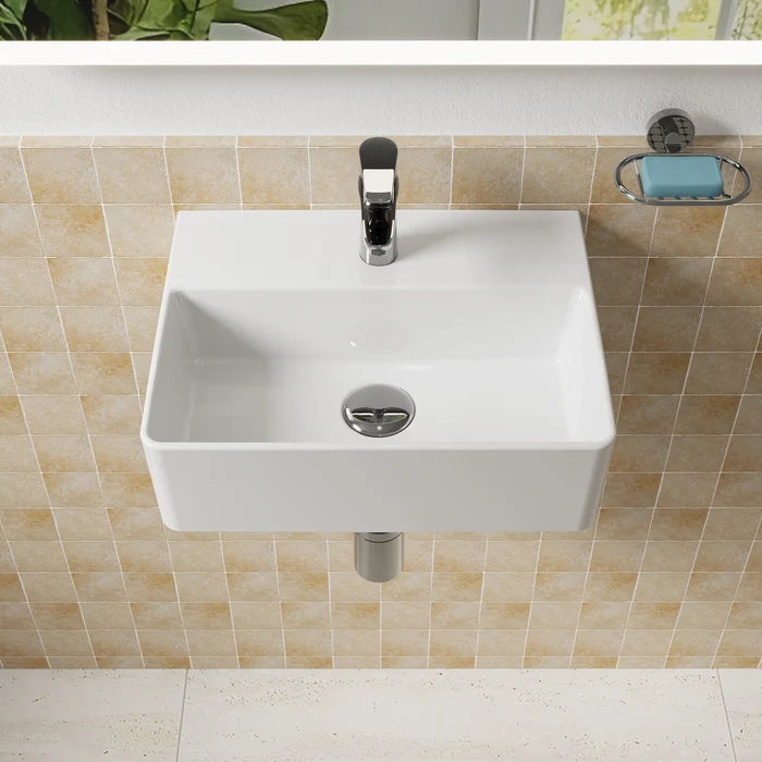 HOROW F12A-S3930 Waschbecken mit Nano-Beschichtung, Dünner 8 mm Rand