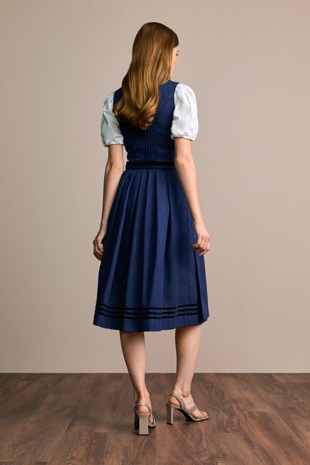 Julia Trentini Fabiana Dirndl, Blue — 70cm Long