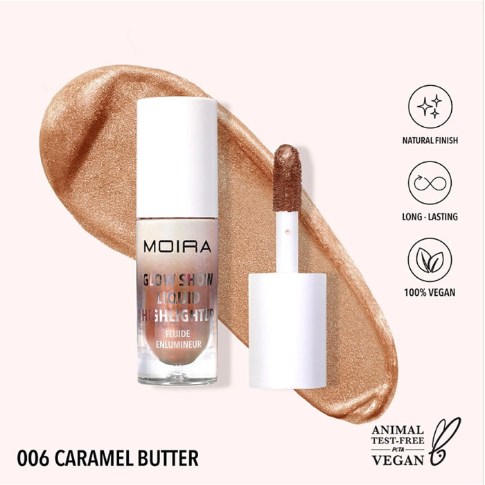 K-Care: Moira Glow Show Liquid Highlighter*Caramel Butter*Korean Makeup
