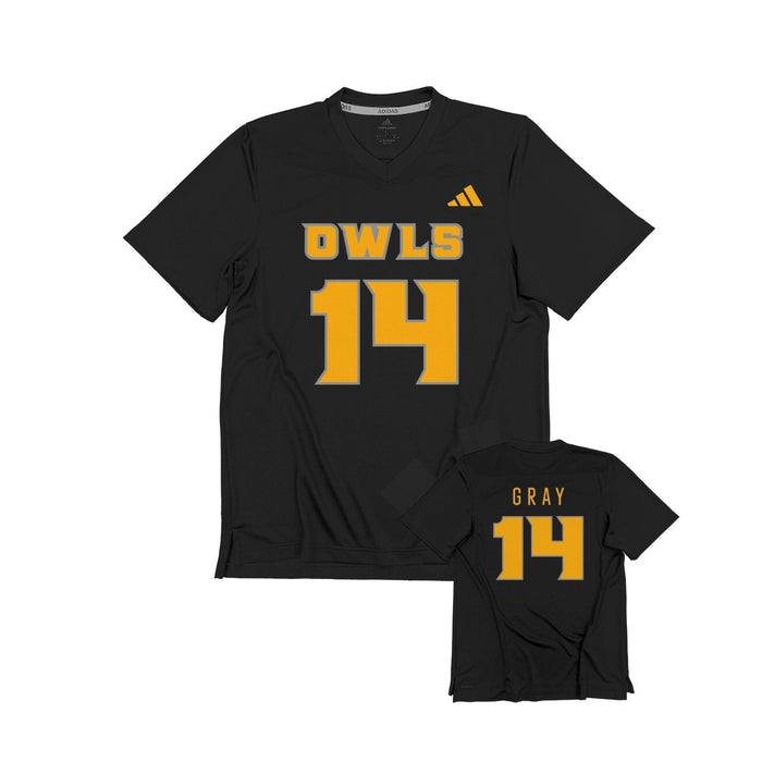 Kaleb Gray : adidas Replica Football Jersey - Black