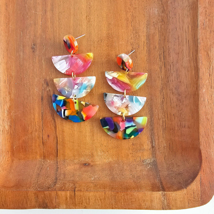 Kennedy Earrings - Fiesta