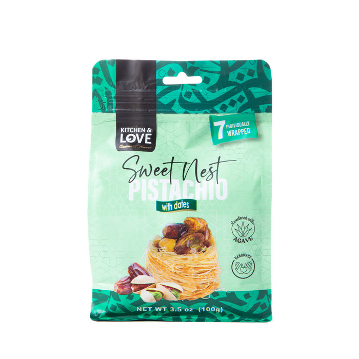Kitchen and Love Sweet Nest Pistachio with Dates 100g