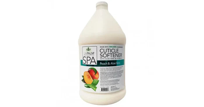 La Palm Cuticle Softener (Peach & Aloe) - 1Gal