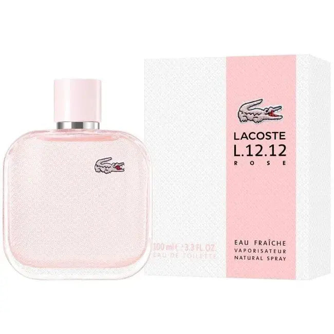 lacoste l 12 12 rose fraiche for women edt 100ml