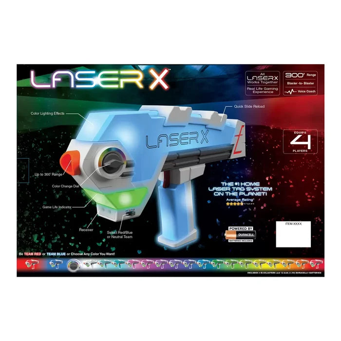 Laser X Ultra 4 Blaster Laser Toy Game Set-(6+ Years) - Shoppers-kart.com