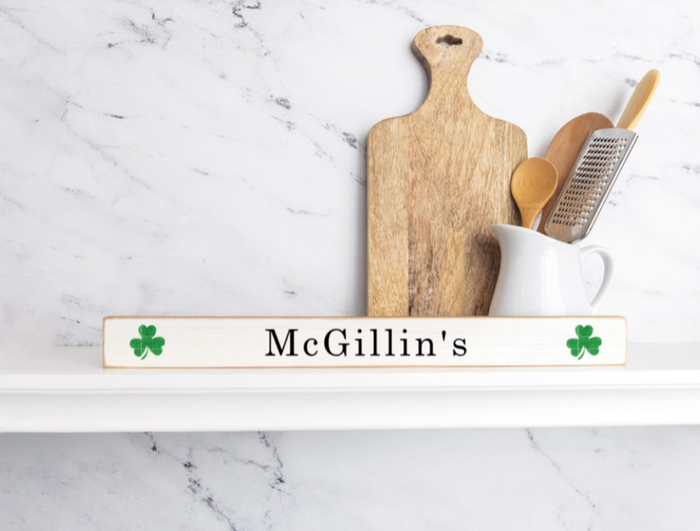 Limited Edition St Patrick's Day Skinny Sign