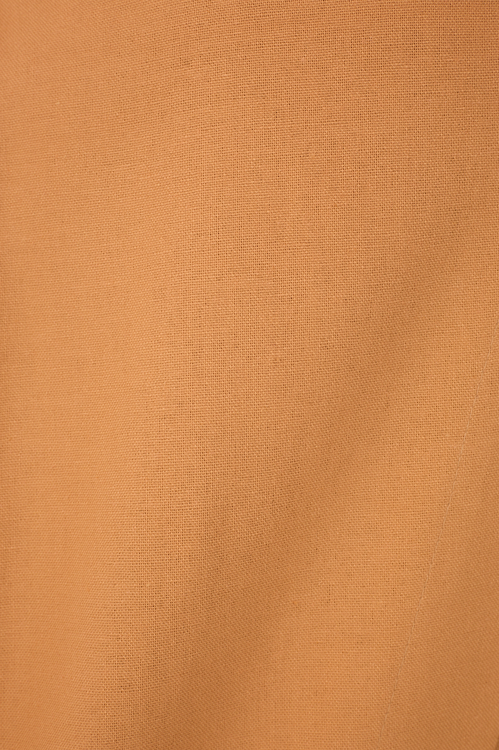 Linen Midi Wrap Skirt