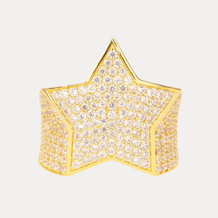 White Lonestar Ring for Women | BuDhaGirl