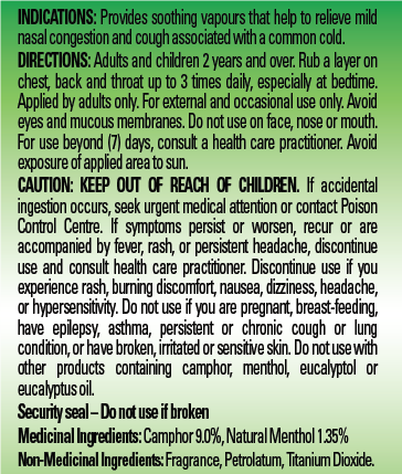 Mentholatum: Natural Menthol Rub