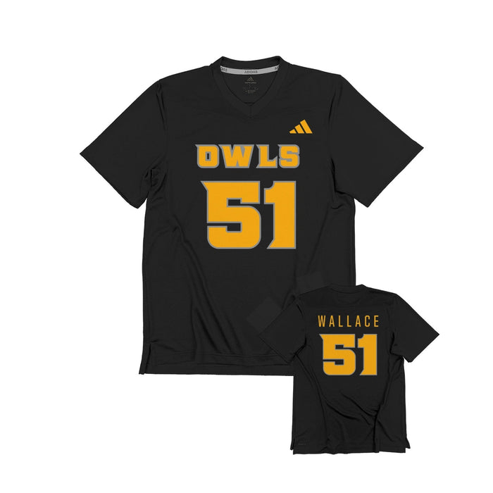 Michael Wallace : adidas Replica Football Jersey - Black