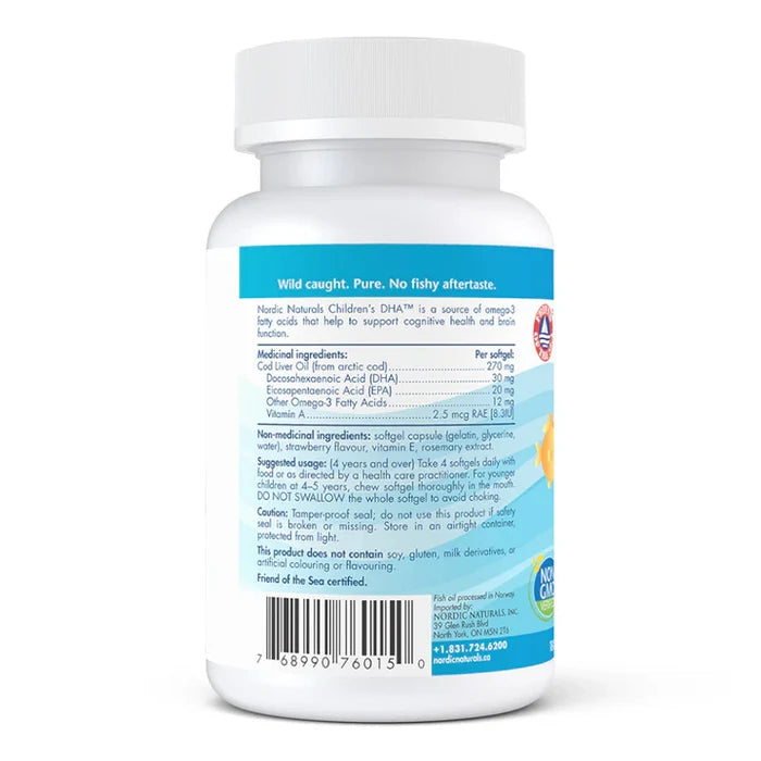 Nordic Naturals: Children's DHA Chewable Softgels