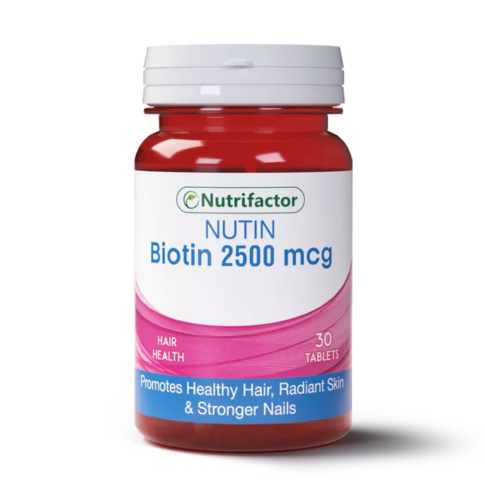 Nutrifactor Nutin Biotin, 2500mcg