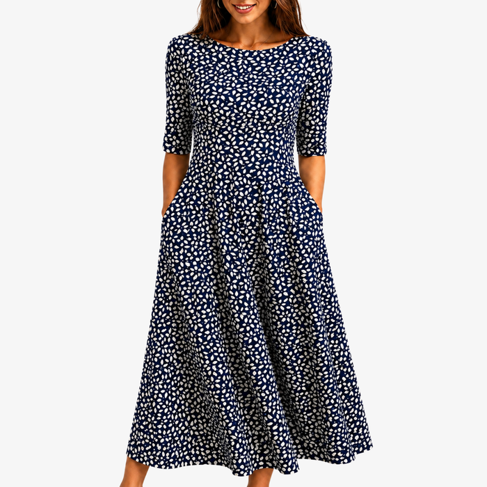 Penelope | Midnight Bloom Maxi Dress