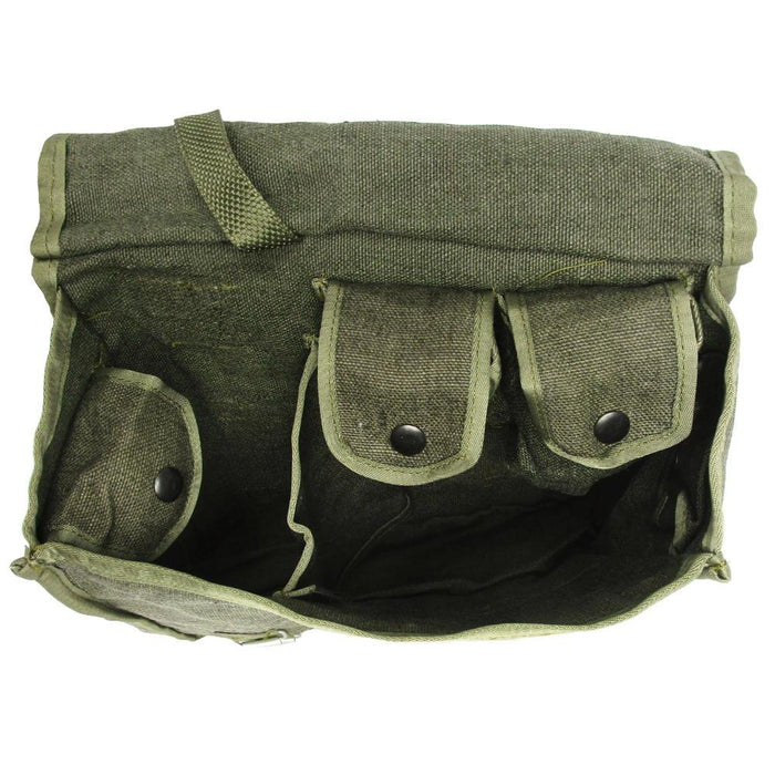 Polish Canvas Shoulder Bag - Polish Army Surplus - Shoulder Bags