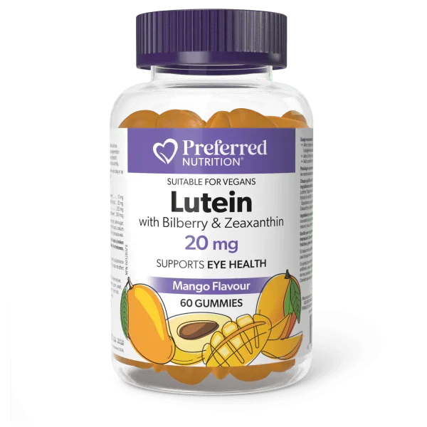 Preferred Nutrition: Lutein with Bilberry & Zeaxanthin Gummies