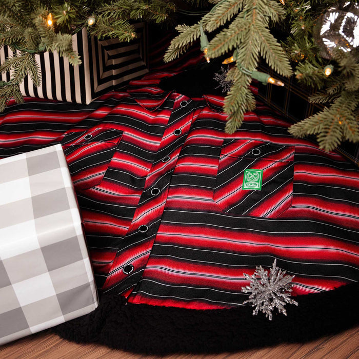 Red Serape Tree Skirt