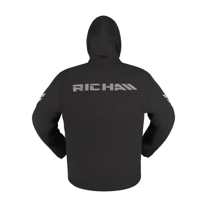 Richa Rain Stretch 2L Hoodie Black