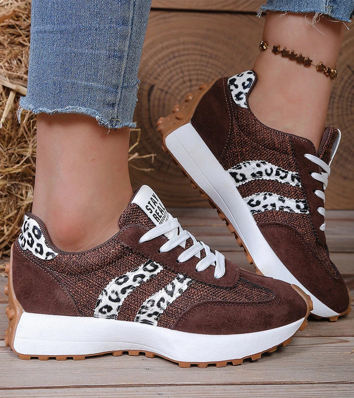 Brown with leopard print (almost sold out) / 6 / 36