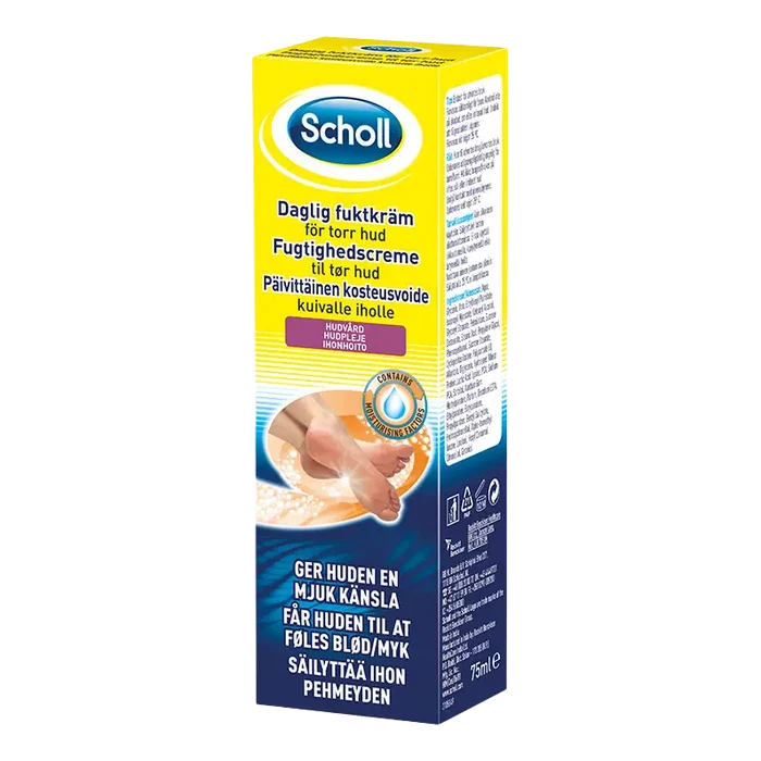 Scholl Dry Skin fuktighetskrem tørr hud