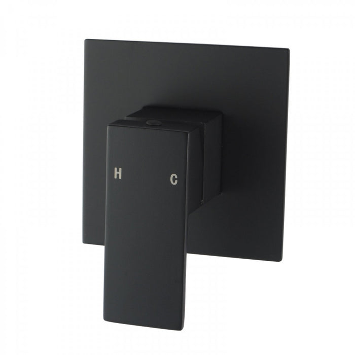 Shower Mixer - Square Series - Black