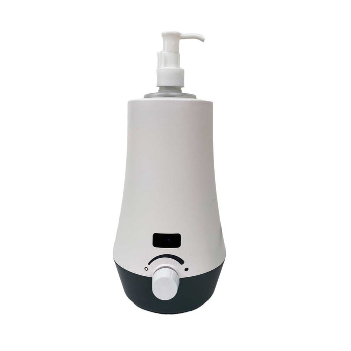 Single Bottle Electric Massage Oil Warmer + FREE 1 x 8 oz Empty Bottle