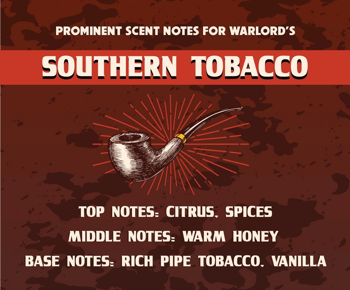 Southern Tobacco Men's Cologne - Warlord - Men's Grooming Essentials