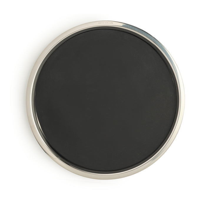 Stainless Steel Round Tray With Mat