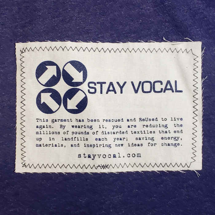 Stay Vocal T-Shirt - Animal Silhouette Patch