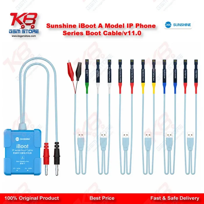 Sunshine iBoot A V11.0 Boot Power Cable – iPhone Battery Boot & Current Test Line