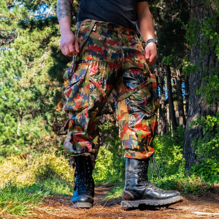 Swiss Army Alpenflage M70 Trousers - Swiss Army Surplus - Combat Trousers