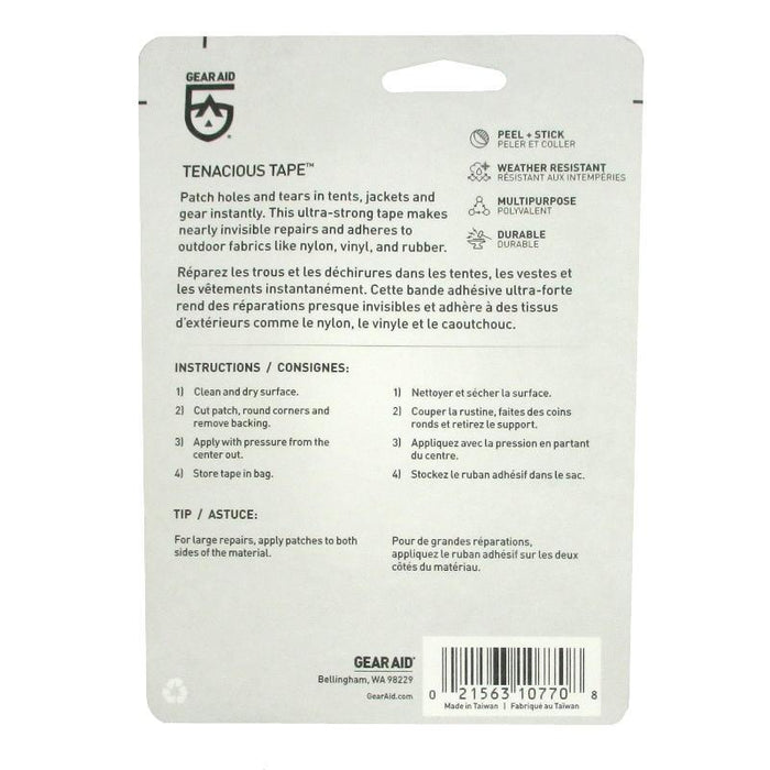 Tenacious Tape Repair Strip - GearAid - Apparel Maintenance