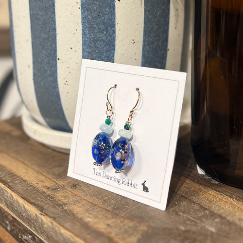 Terrarium Glass Earrings
