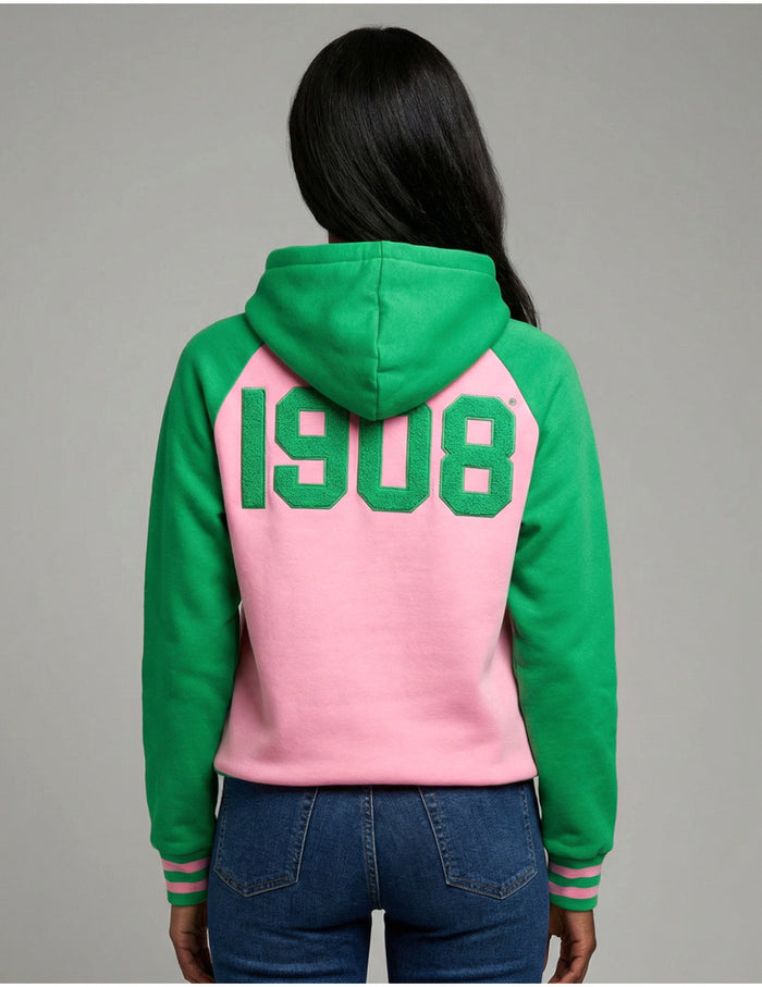 Two-Tone Pullover Hoodie