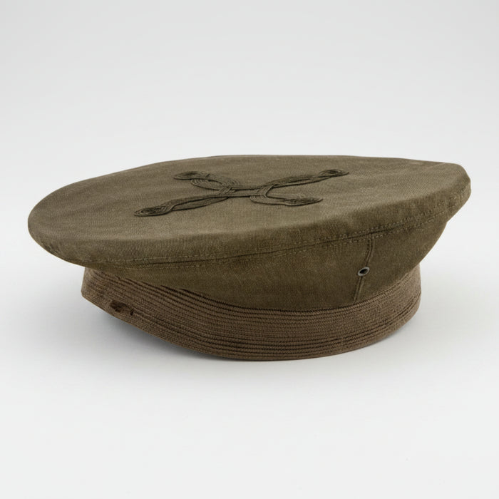 USMC Green Cap Cover with Quatrefoil